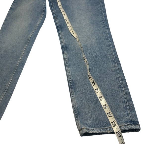 M.i.h Jeans Women's Mimi Jean High Rise Slim Fit Straight Jeans Blue Size 25 - Picture 10 of 12